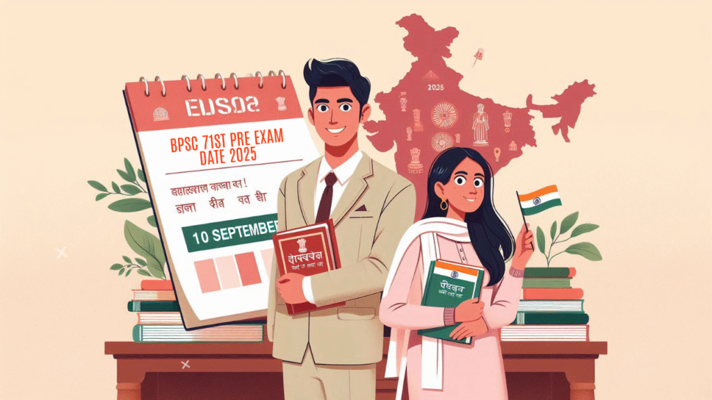 BPSC 71 Pre Exam Date 2025