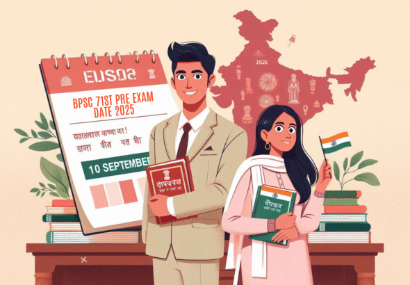 BPSC 71 Pre Exam Date 2025